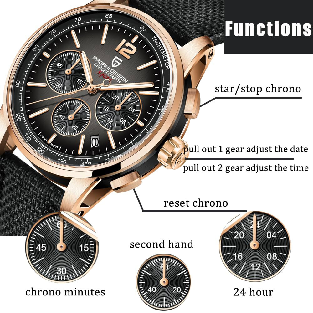 Luxury Watch Collection - PAGANI DESIGN nuevo Reloj para Hombre