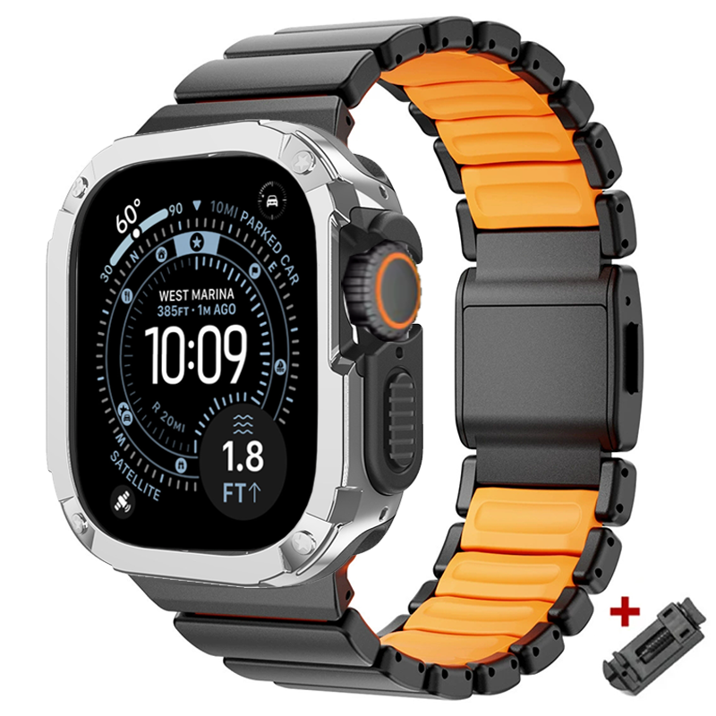 Correa de titanio de lujo + fu - Titanium Sport Watch reseña y precio