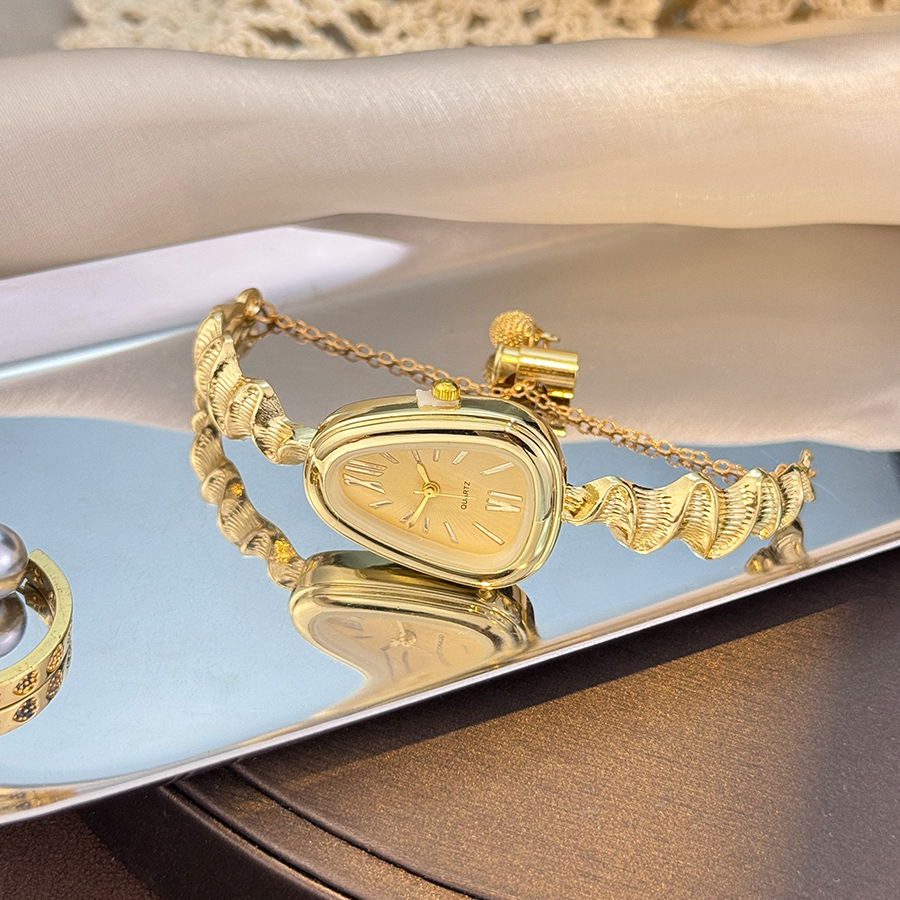 Elegante reloj de cuarzo con f - Luxury Watch Collection reseña y precio