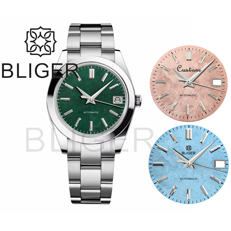 BLIGER 36mm39mm logo personali - Luxury Watch Green Dial reseña y precio