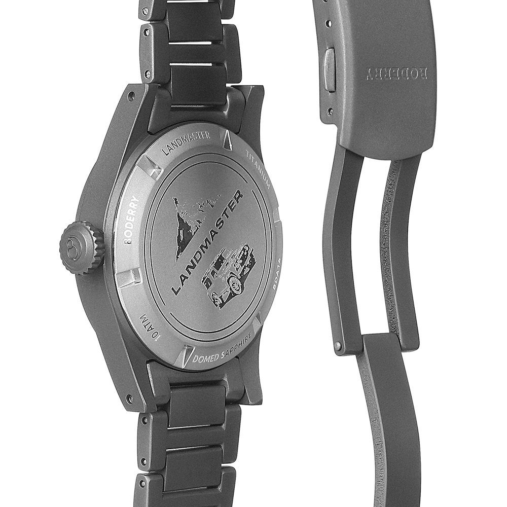 Reloj Boderry LANDMASTER Field - Titanium Sport Watch reseña y precio