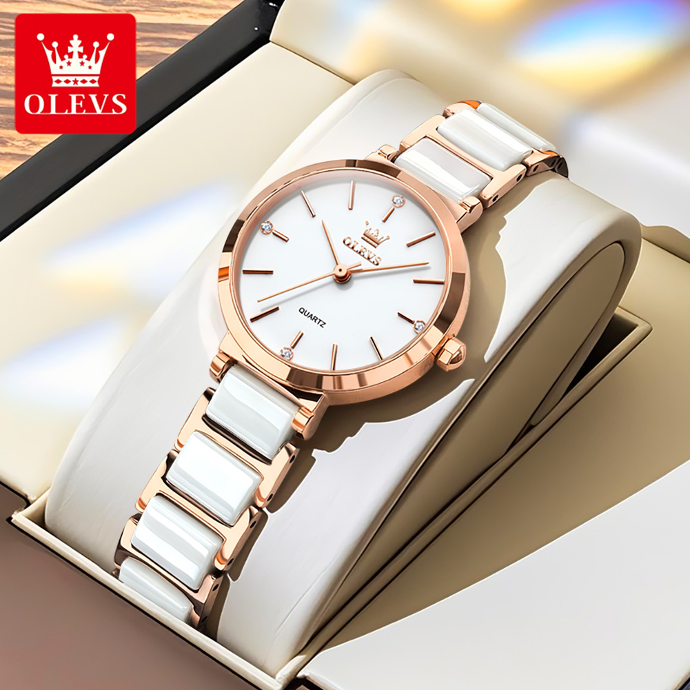 OLEVS Reloj de mujer 5877 Relo - Luxury Watch For reseña y precio