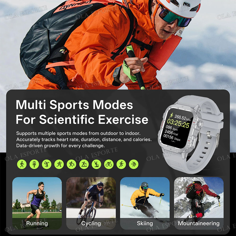 Nuevo reloj inteligente LED pa - Titanium Sport Watch reseña y precio