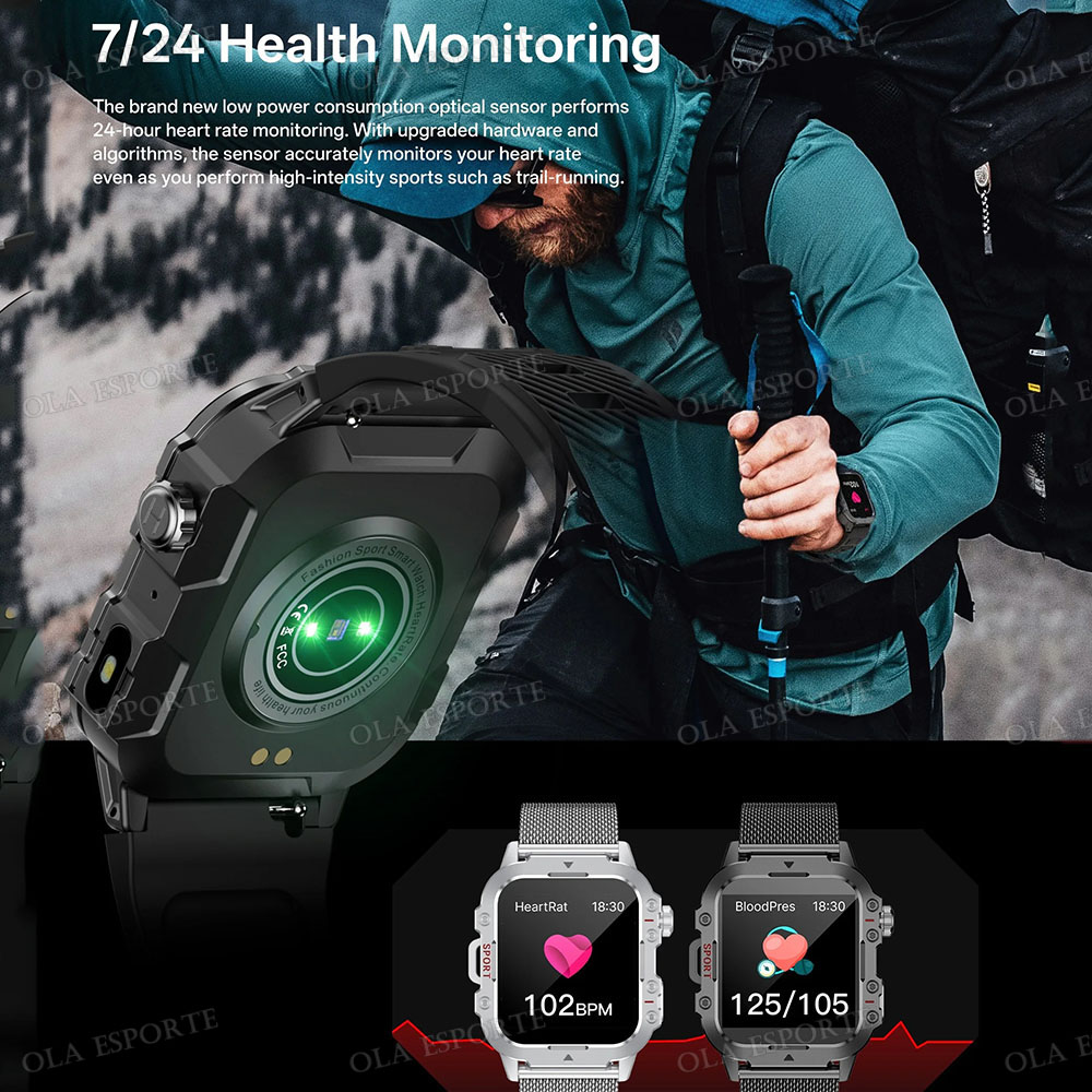 Nuevo reloj inteligente LED pa - Titanium Sport Watch reseña y precio
