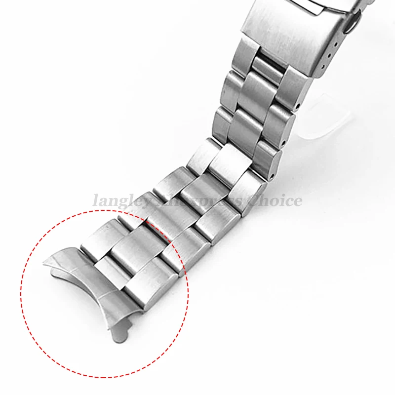 Enlace de extremo curvado para - Luxury Watch News reseña y precio