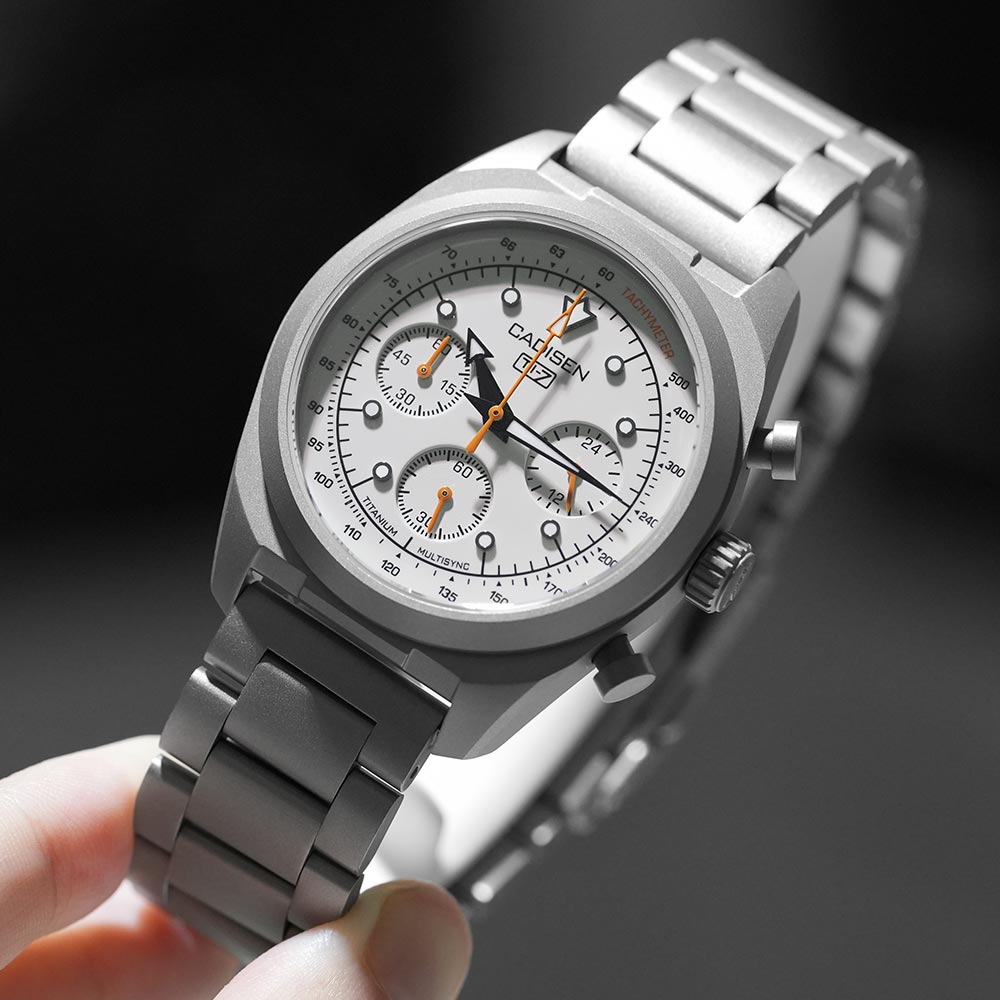 Relojes CADISEN TI-7 MULTISYNC - Titanium Sport Watch reseña y precio