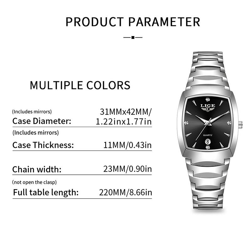 Reloj LIGE para mujer, reloj d - Luxury Watch For reseña y precio
