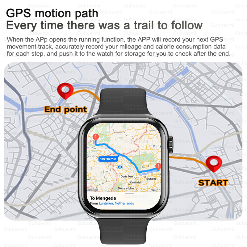 2026 nuevo para iOS Watch Seri - Titanium Sport Watch reseña y precio