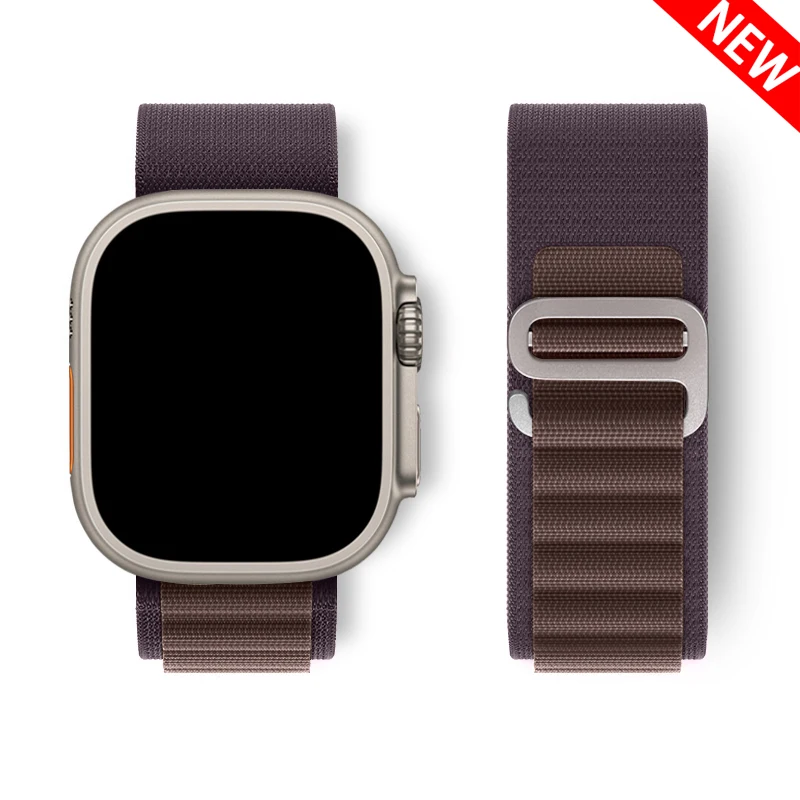Alpine Loop para apple watch b - Titanium Sport Watch reseña y precio