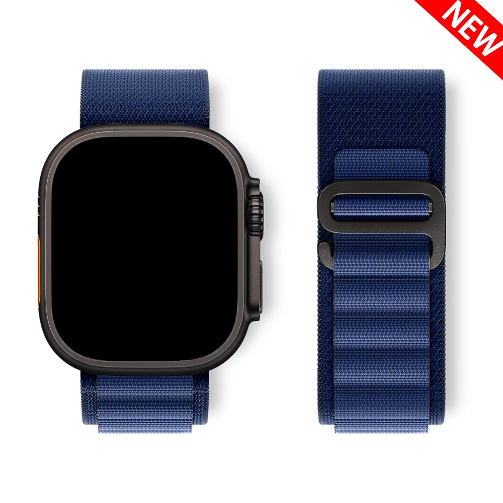 Alpine Loop para apple watch b - Titanium Sport Watch reseña y precio