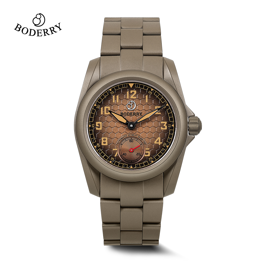 Reloj de pulsera BODERRY Field - Titanium Sport Watch reseña y precio