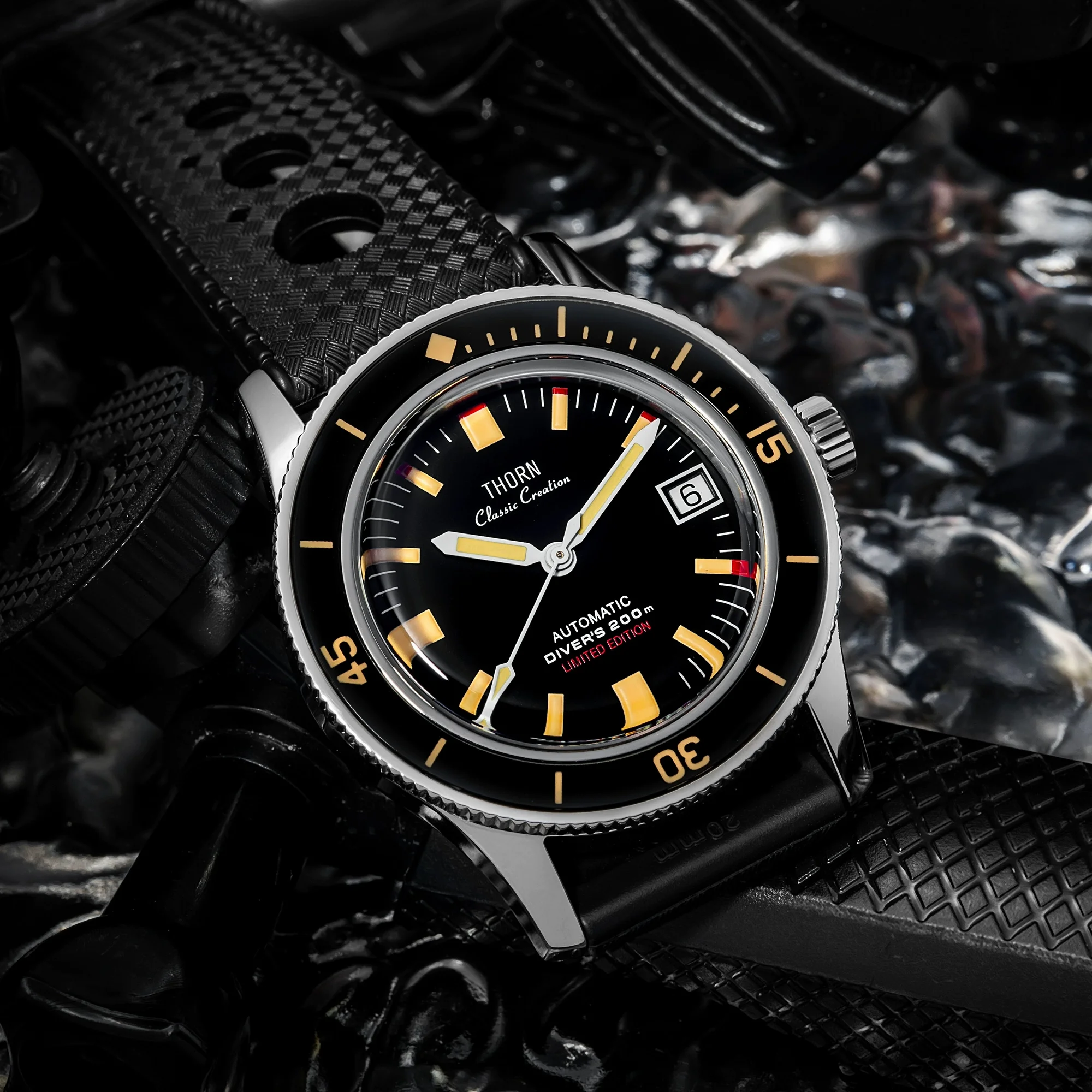 Reloj Vintage Thorn T006, caja - Titanium Sport Watch reseña y precio