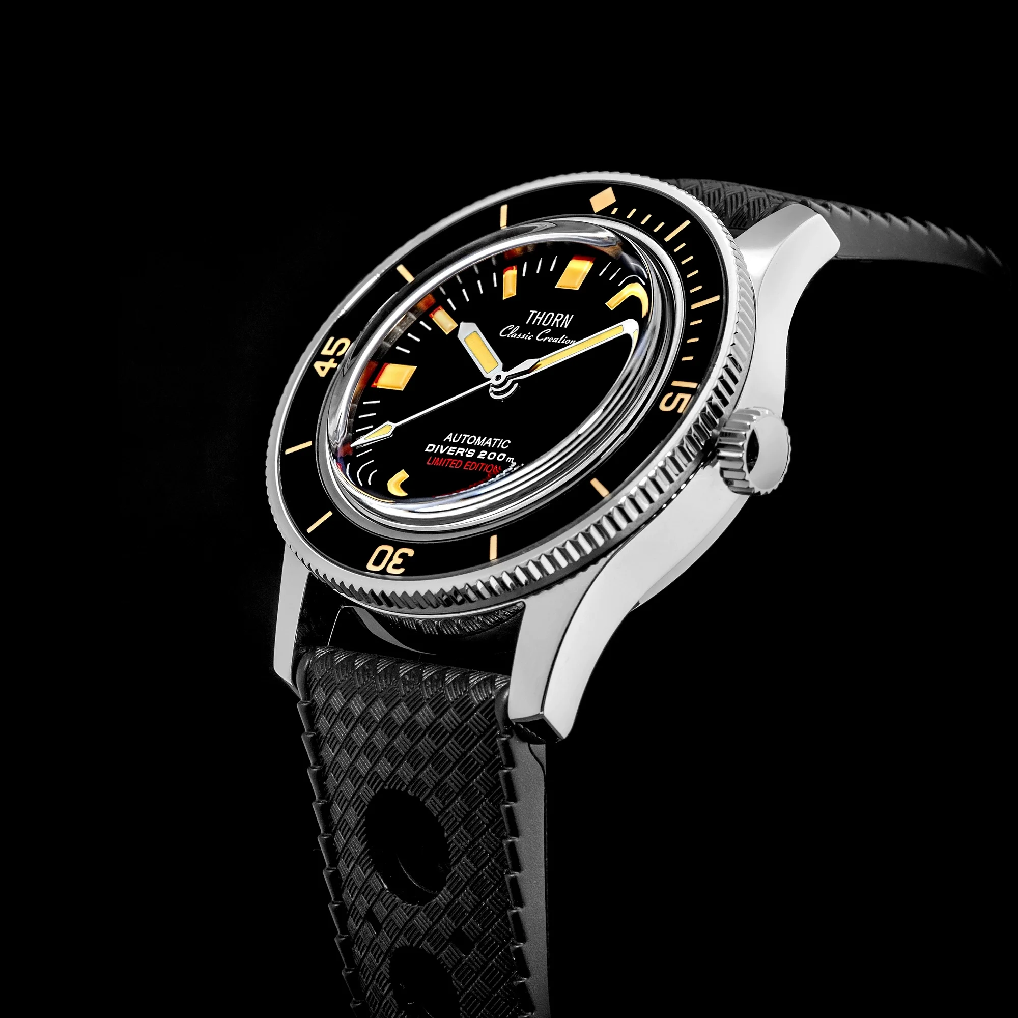 Reloj Vintage Thorn T006, caja - Titanium Sport Watch reseña y precio