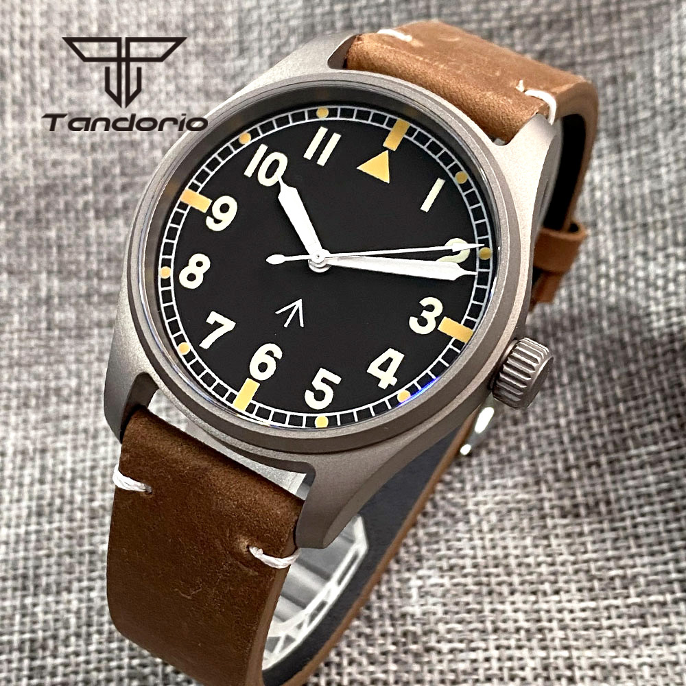 Tandorio titanio NH35A 39mm re - Titanium Sport Watch reseña y precio