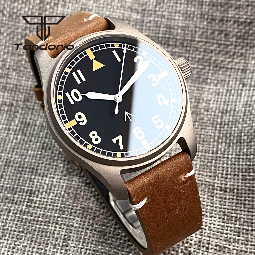 Tandorio titanio NH35A 39mm re - Titanium Sport Watch reseña y precio